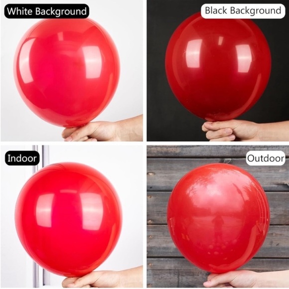 5for$10 Red Garland 110Pc Balloons Hoilday, Bachelorette, & Birthday Party - Picture 3 of 5